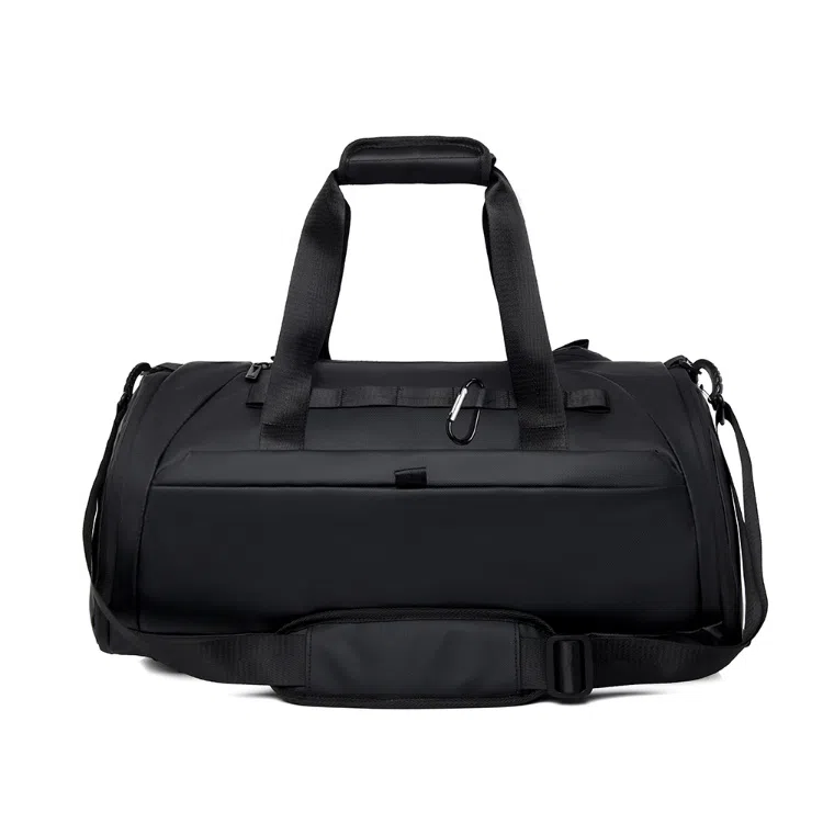 彤彤兔 干湿分离训练运动带鞋位 尼龙 旅行包 男女同款情侣款 黑色