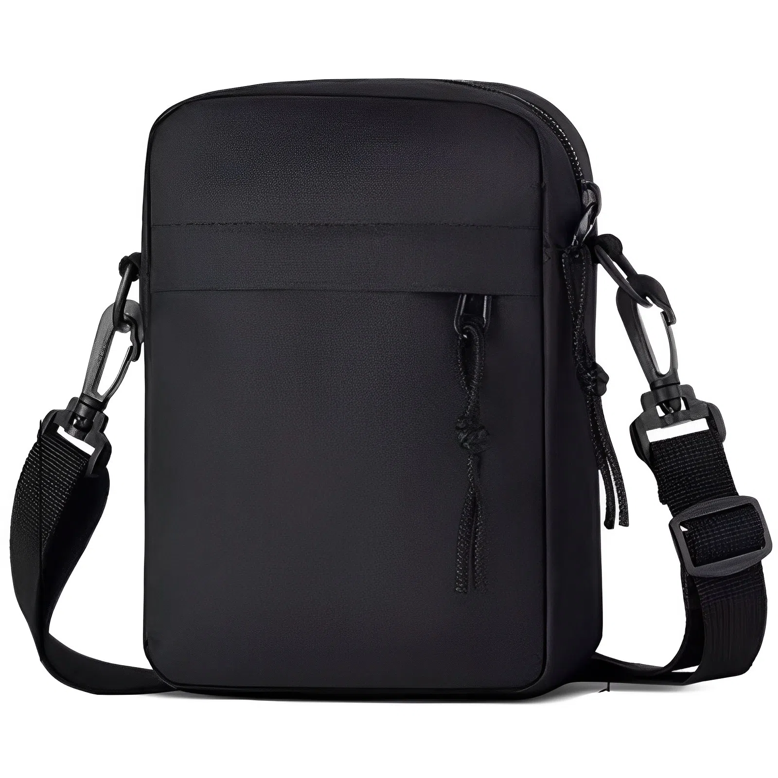 Warrior Nylon Crossbody Bag Black