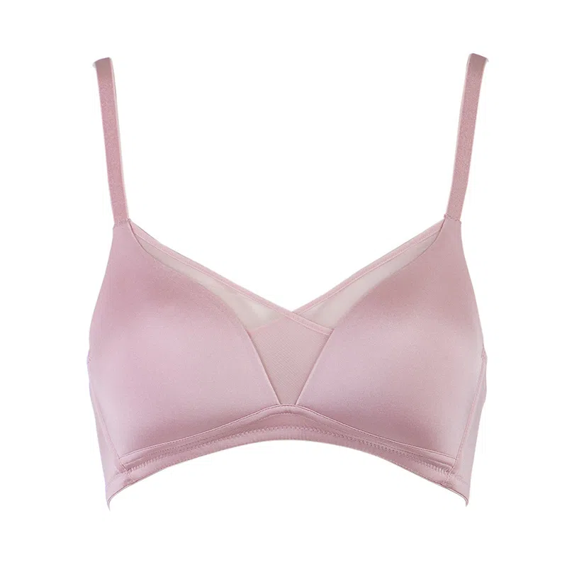 古今 无痕薄款简约舒适文胸 女款 薏仁色