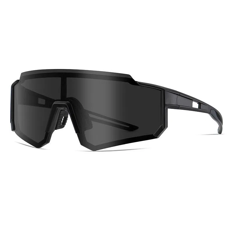 山一丸 偏光运动骑行护目镜日夜两用户外变色墨镜 不规则形 太阳眼镜 男女同款情侣款