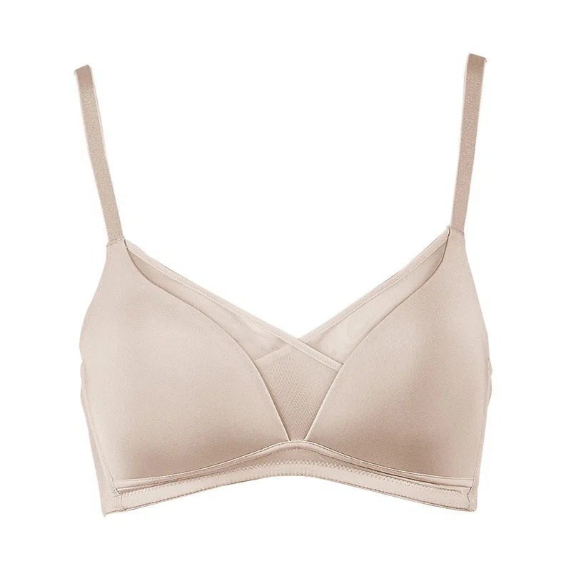 古今 无痕薄款简约舒适文胸 女款 薏仁色