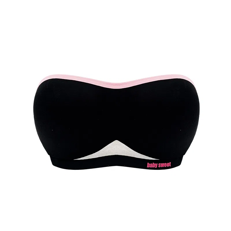 小甜崽 一片式无痕隐形无肩带聚拢美背抹胸裹胸文胸 女款