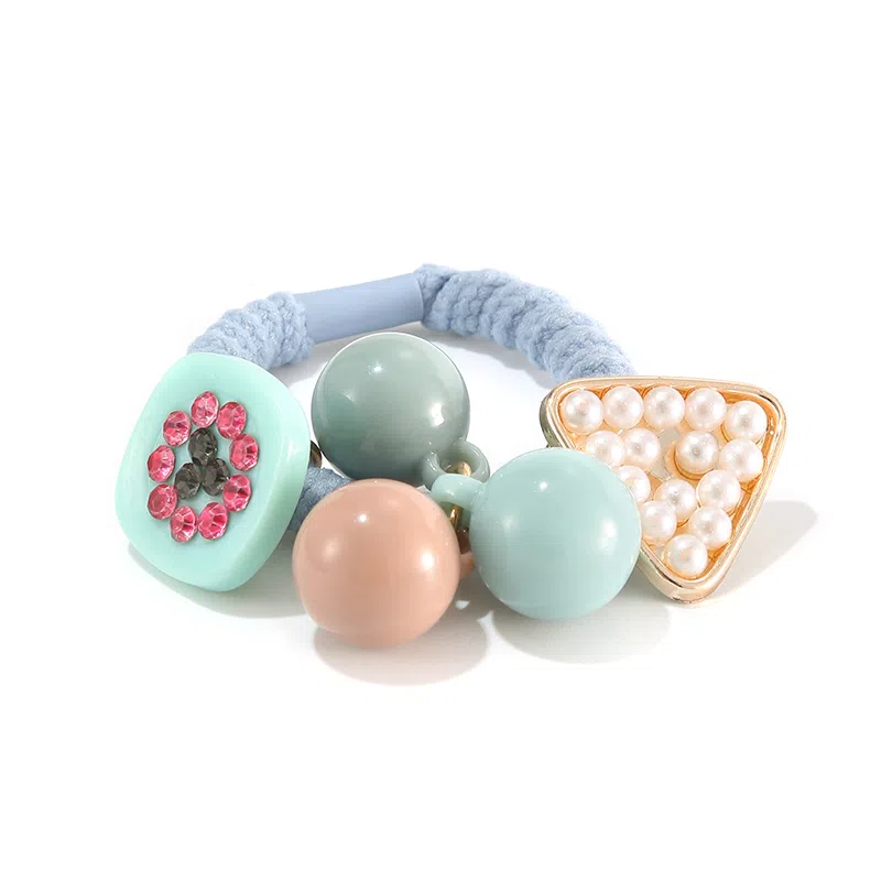 如花梦 多巴胺糖果色发绳 小清新 发饰扎头发高马尾 皮筋 亚克力 发圈 头绳 女款