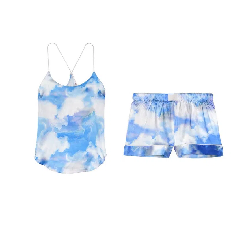 Victoria's Secret Pajama Set Blue