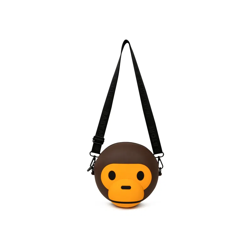 A Bathing Ape Baby Milo FW24 Shoulder Bag Brown