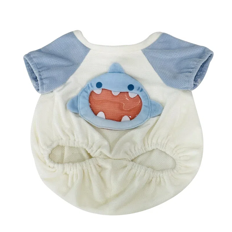 乐乐鱼 卡通动物痛衣娃衣 可爱 玩偶周边