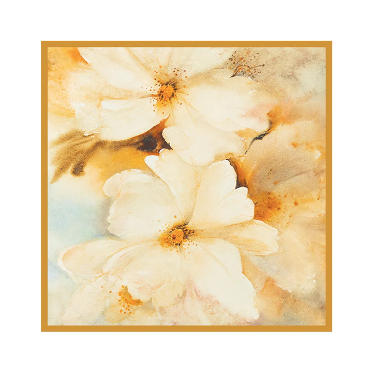 上海故事 青春 真丝中 （双面）芳茶雅韵 桑蚕丝 上架 女款 #礼盒装