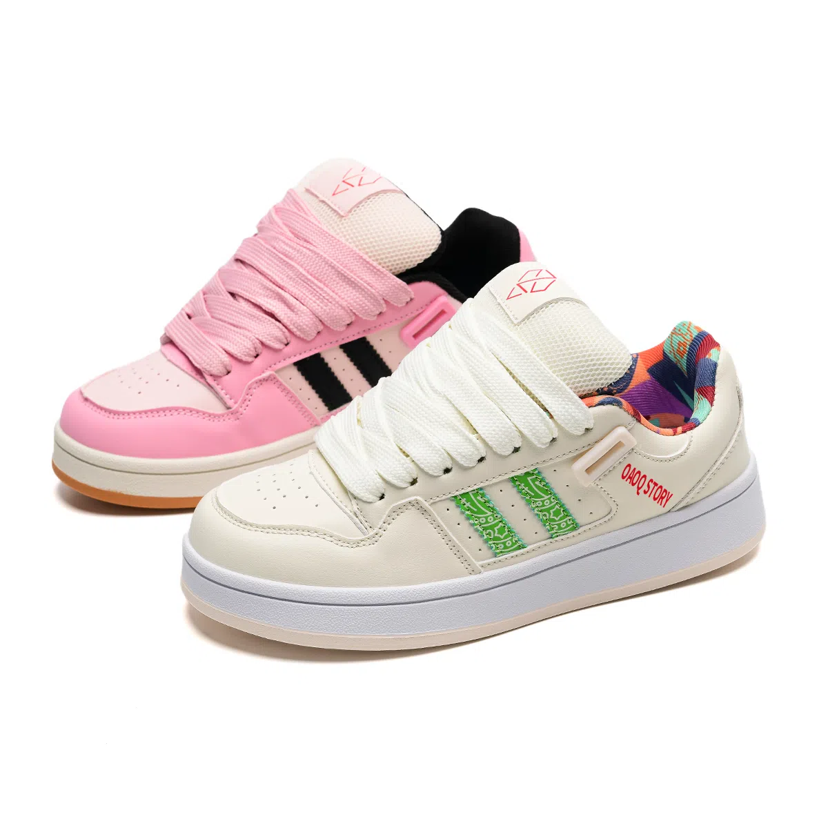 OAOQ Low Top Casual Sneakers