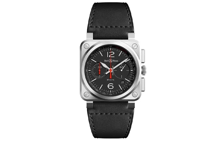 BELL ROSS 100 42mm BR0394-BLC-STSCA