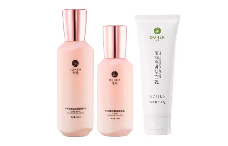 冬禾 盈透肌底焕颜护肤套装 补水保湿