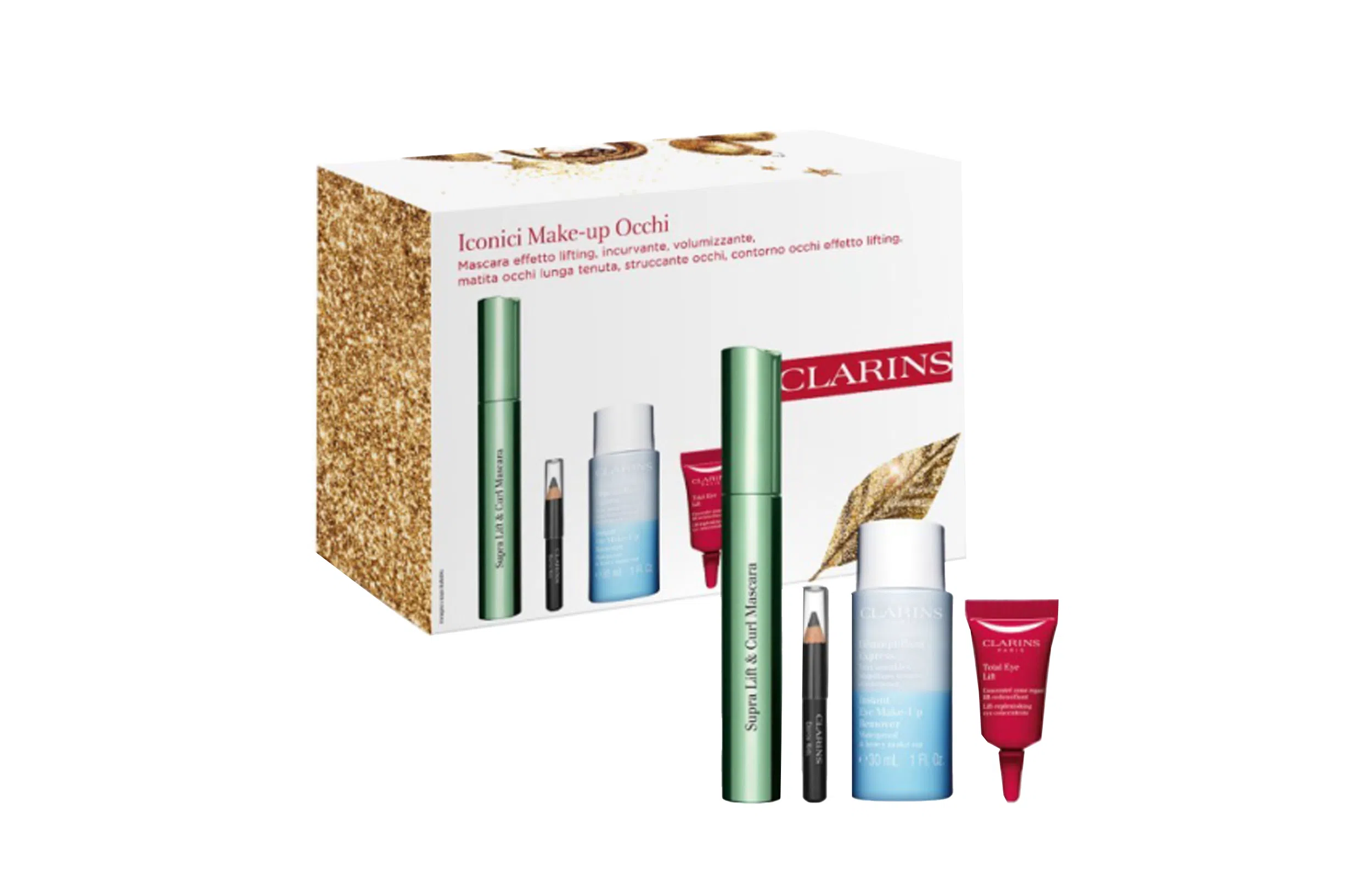 娇韵诗 标志性眼部彩妆套装 清洁防水彩妆持久气色