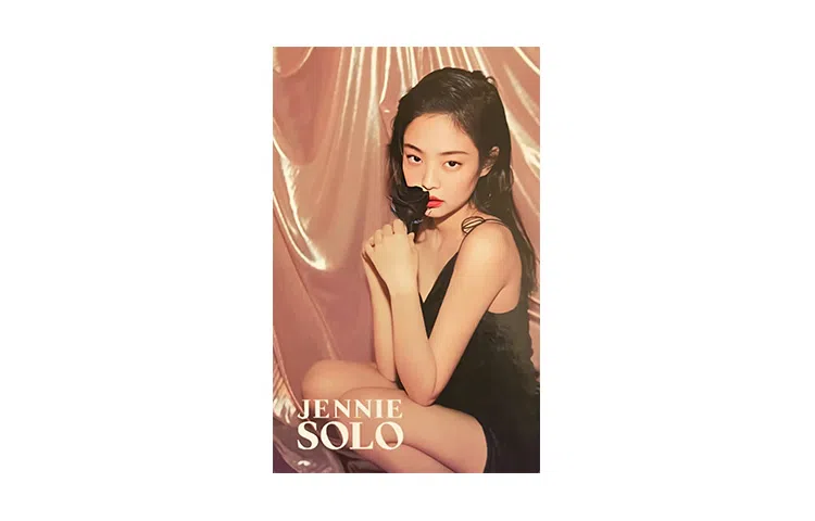 YG Entertainment BLACKPINK JENNIE SOLO AM Photocard