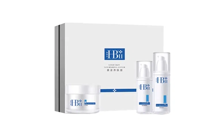 康俪美 黄金养肤礼盒套装 补水保湿