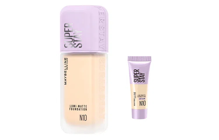 美宝莲 轻亲持妆 粉底液 清透遮瑕修饰肤色控油提亮肤色 油性肤质混合型肤质