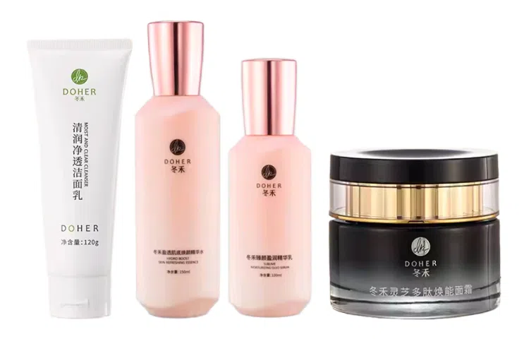 冬禾 盈透肌底焕颜护肤套装 补水保湿