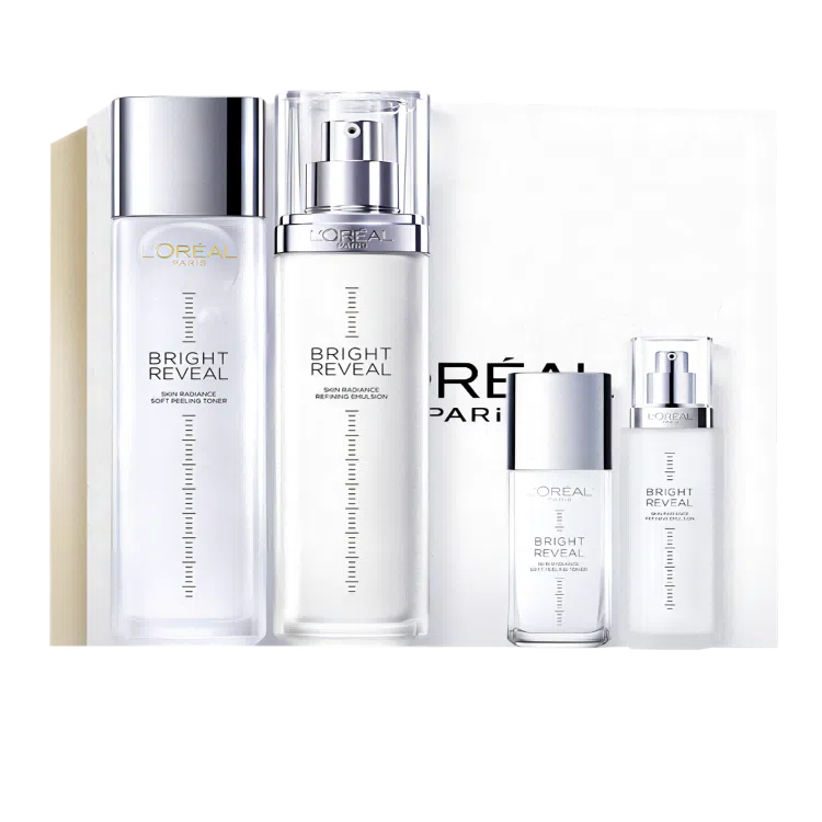 欧莱雅 滋润保湿护肤套装 提亮