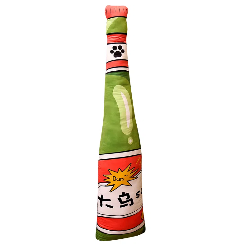 酷绒 啤酒瓶抱枕 萌趣创意可爱 玩偶周边