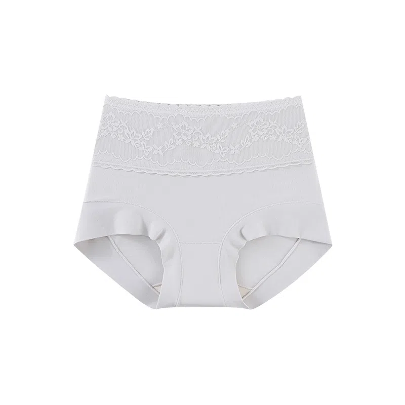 古今 高腰抗菌裆收腹舒适提臀蕾丝透气包臀无痕内裤 女 组合装