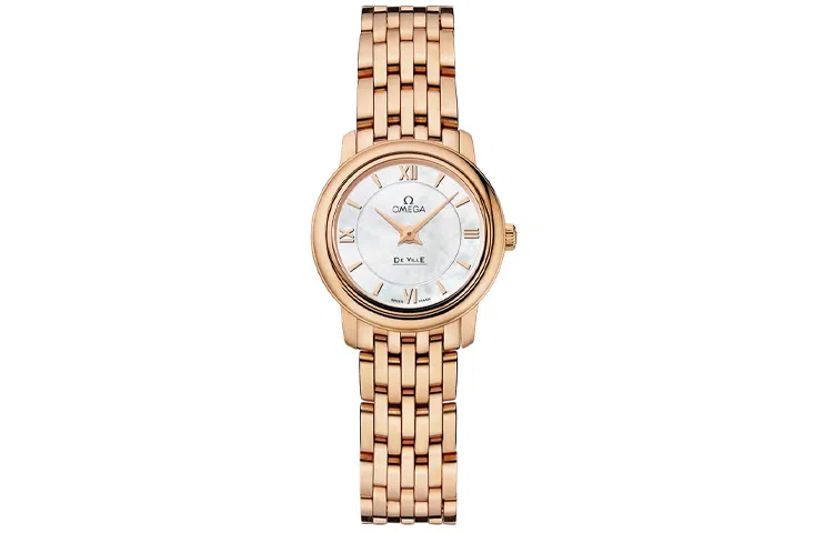 OMEGA 30 24.4mm K18K 18KK 424.50.24.60.05.002