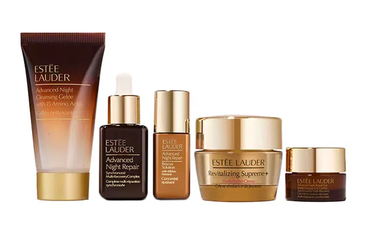 雅诗兰黛 夜间修护五件套装 保湿滋润