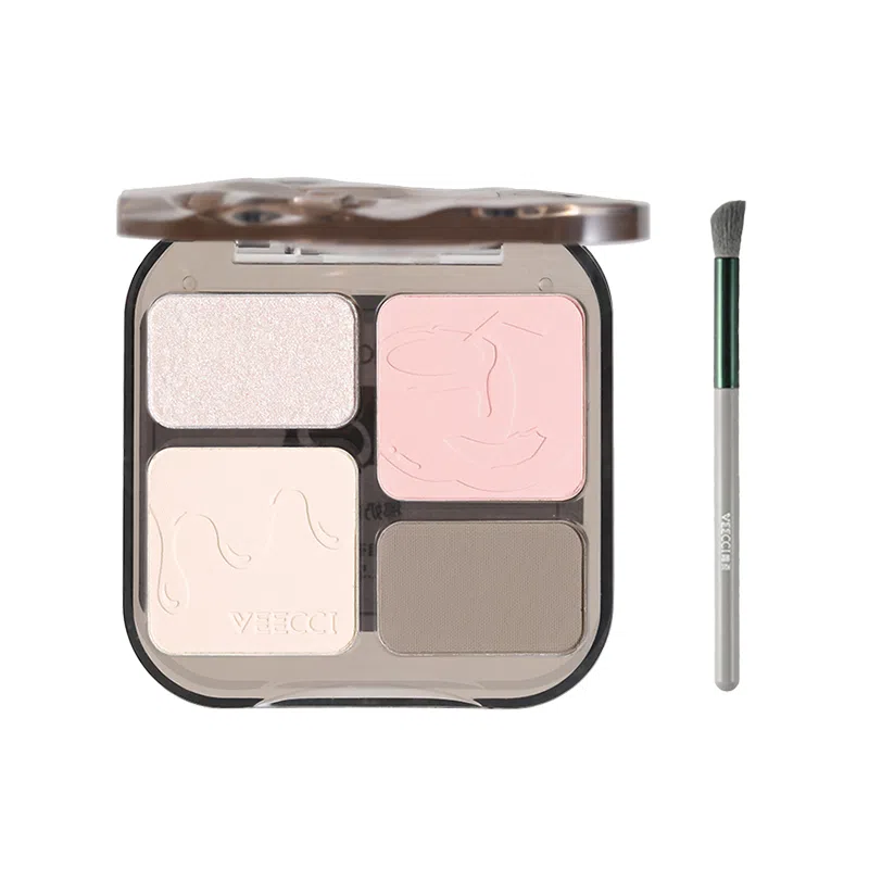 唯资 高光修容一体综合四色修容盘 修饰轮廓 赠修容刷