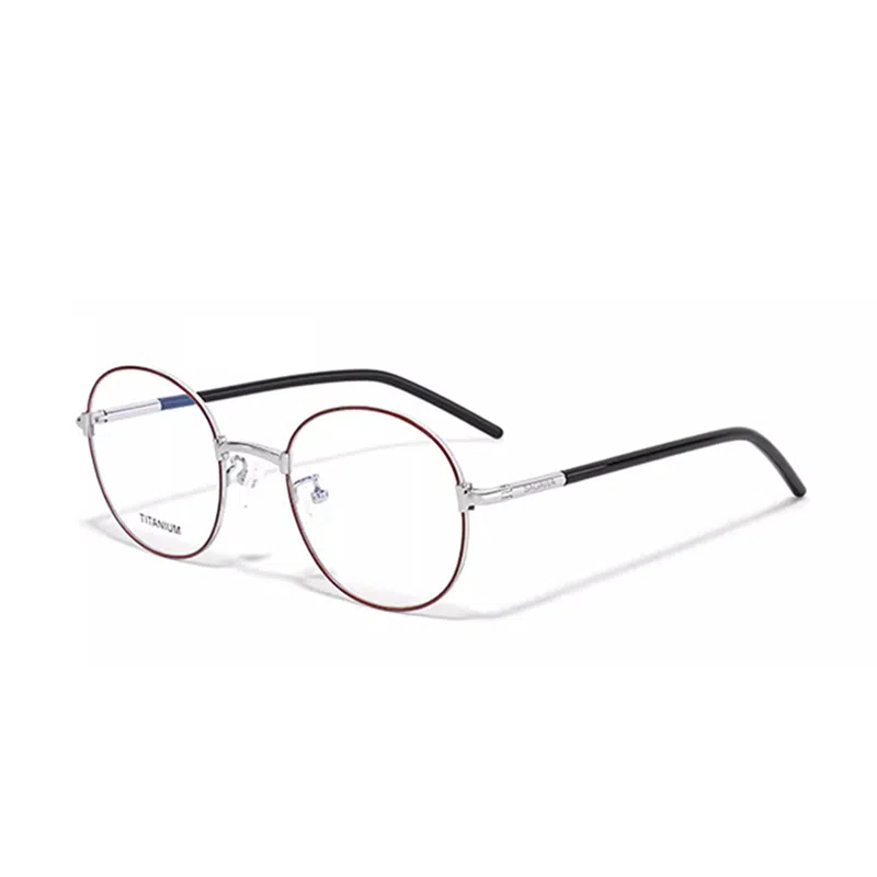 【联系客服可选配镜套餐】 佐川 超轻钛架复古圆框眼镜 修容显瘦文艺 圆形 光学镜架 通用