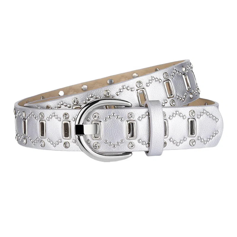 Emperor Penguin Y2K Studded Belt