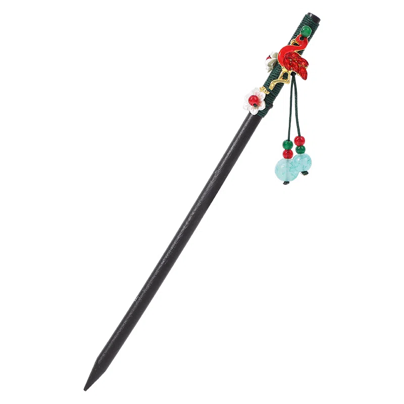 圣所 烈焰鸟 木 发簪 女