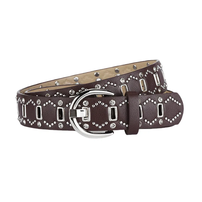 Emperor Penguin Y2K Studded Belt