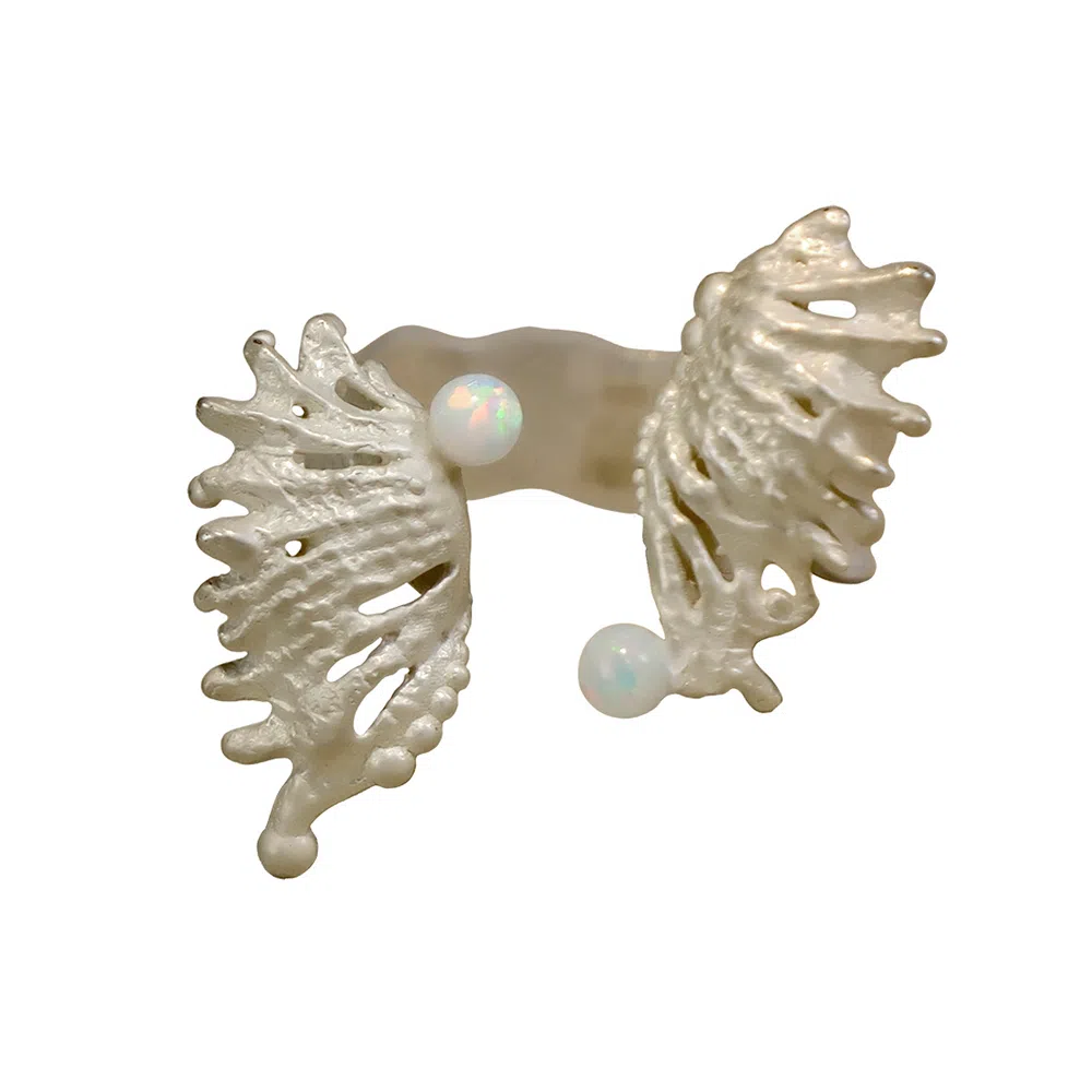 QUANDO Sea Butterfly Ring 925 Silver