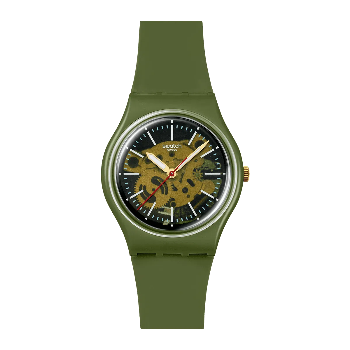 Swatch Quartz Green Dial