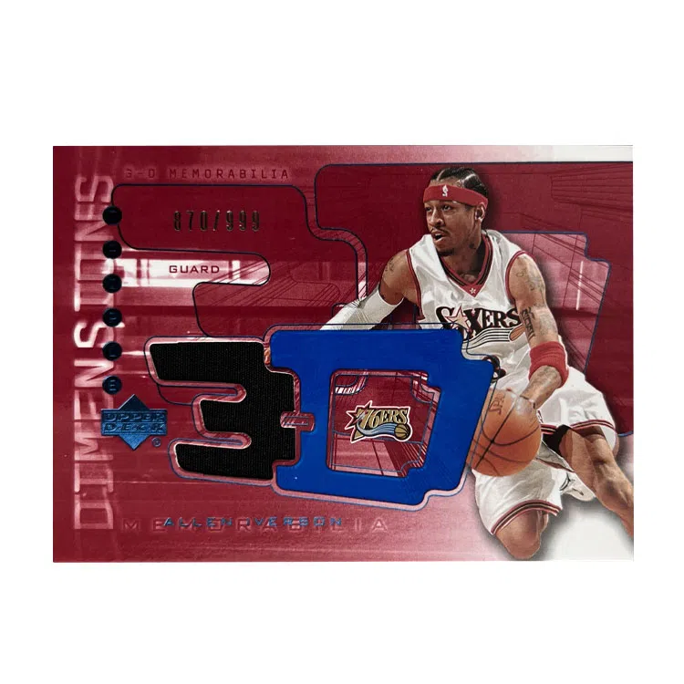 Upper Deck 2002-03 Iverson 76ers Jersey Card