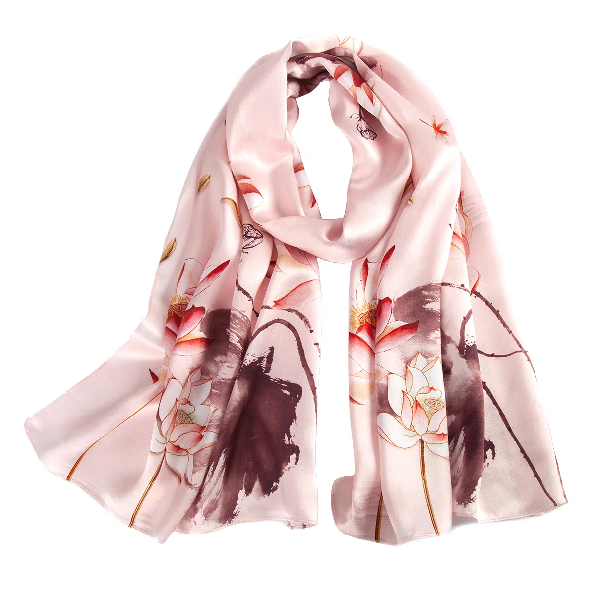 上海故事 真丝方巾 春望 桑蚕丝 丝巾 女款 礼盒装