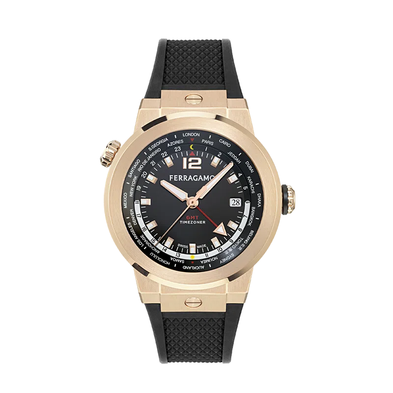 Ferragamo F-80 GMT Worldtime