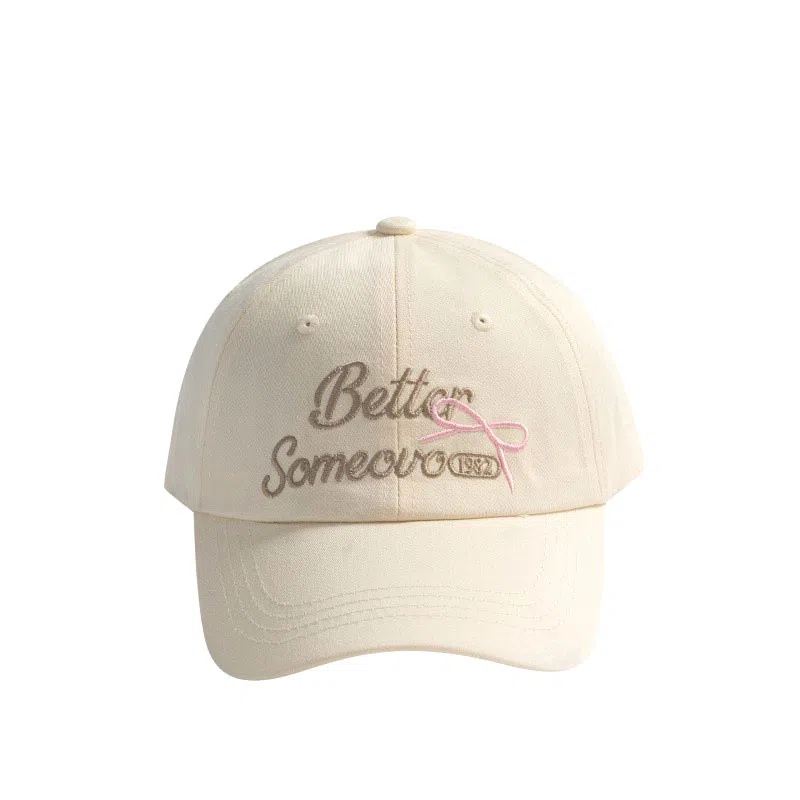 山一丸 春秋  韩版洋气 刺绣休闲运动遮阳帽 棉布 鸭舌帽 儿童