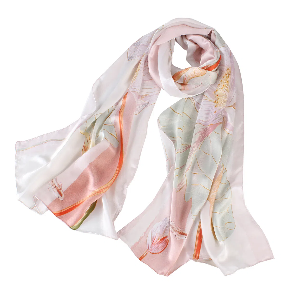 上海故事 真丝方巾 春望 桑蚕丝 丝巾 女款 礼盒装