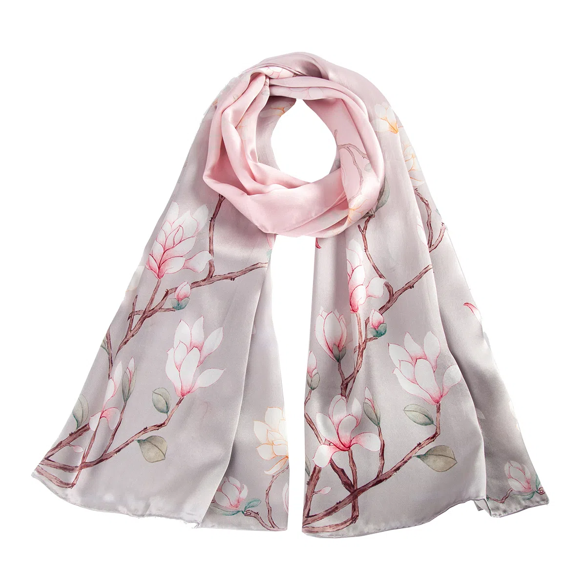 上海故事 真丝方巾 春望 桑蚕丝 丝巾 女款 礼盒装