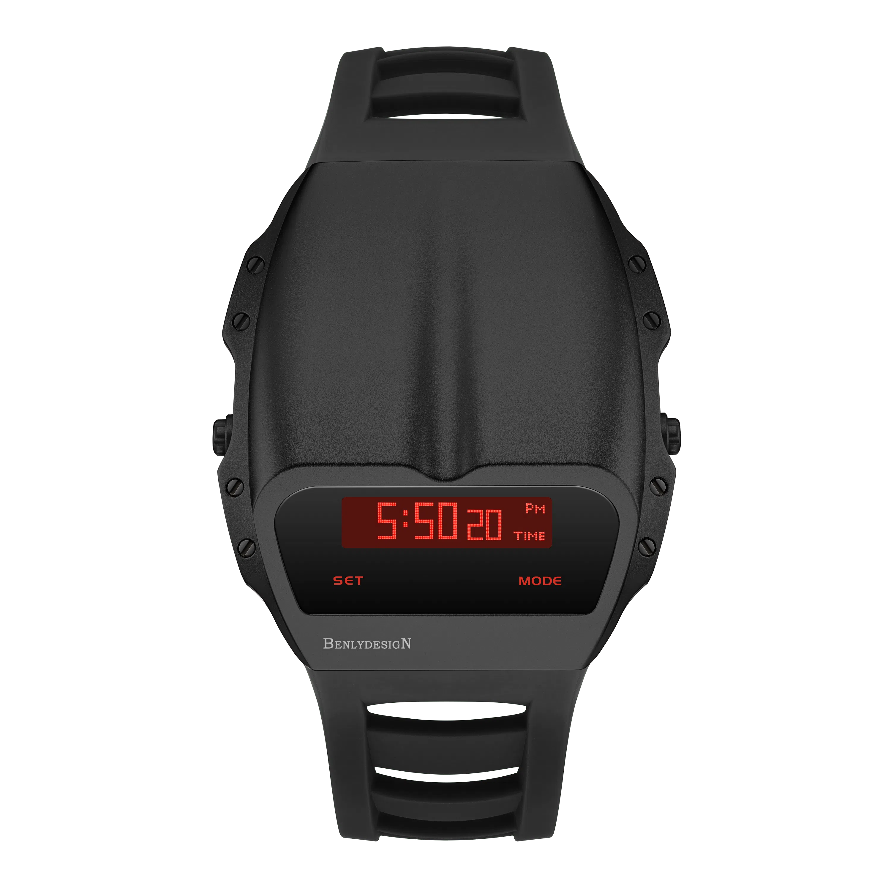 IB Red Silicone Watch