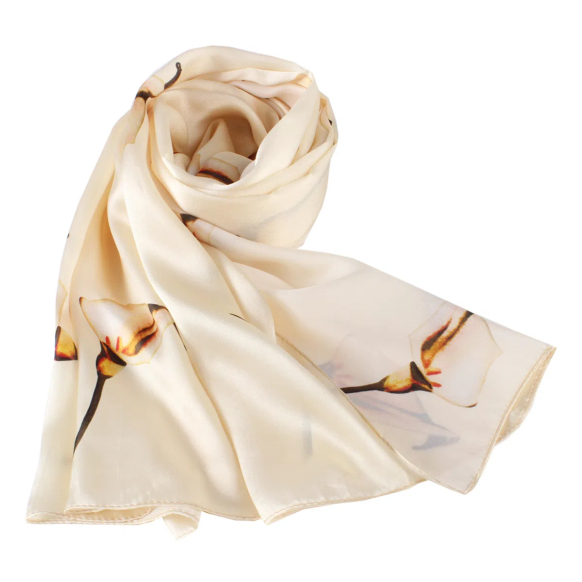 上海故事 真丝方巾 春望 桑蚕丝 丝巾 女款 礼盒装