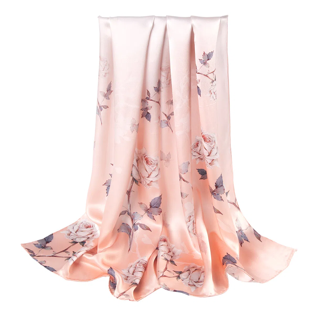 上海故事 真丝方巾 春望 桑蚕丝 丝巾 女款 礼盒装