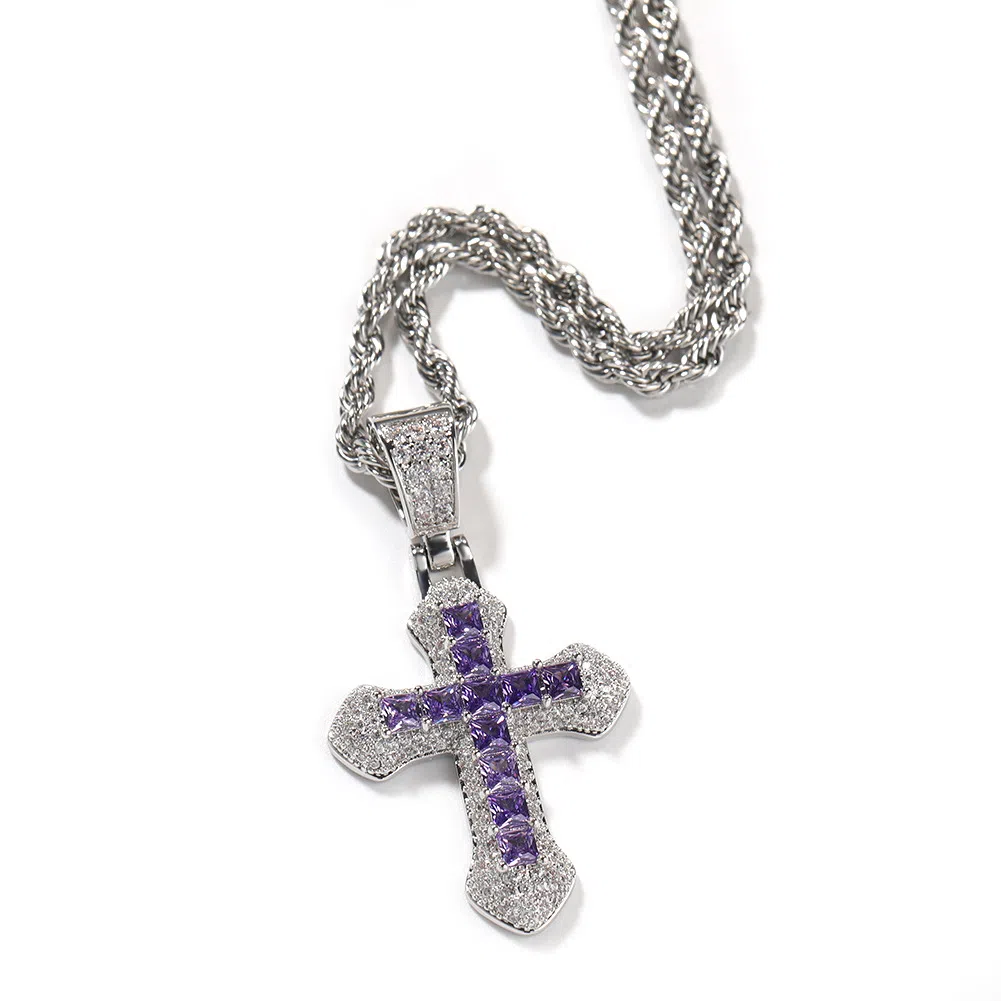 KING OF BLING Cross Pendant