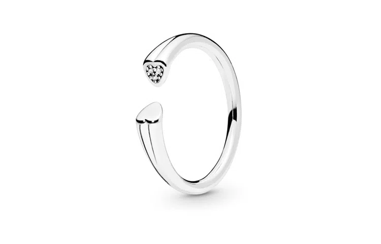 Pandora Heart Open Ring