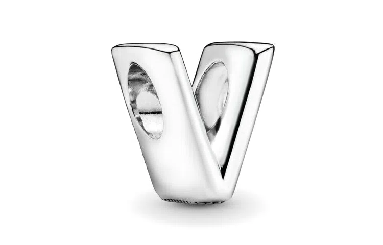 Pandora Moments V Charm Silver