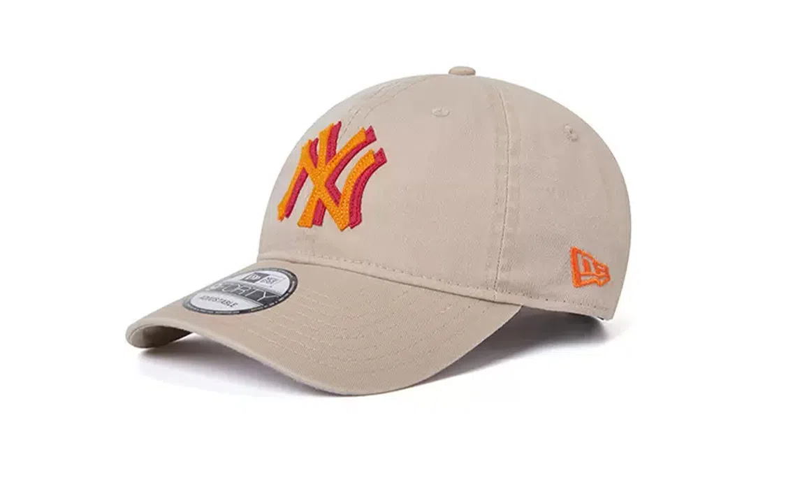 New Era NY Logo Cap Khaki