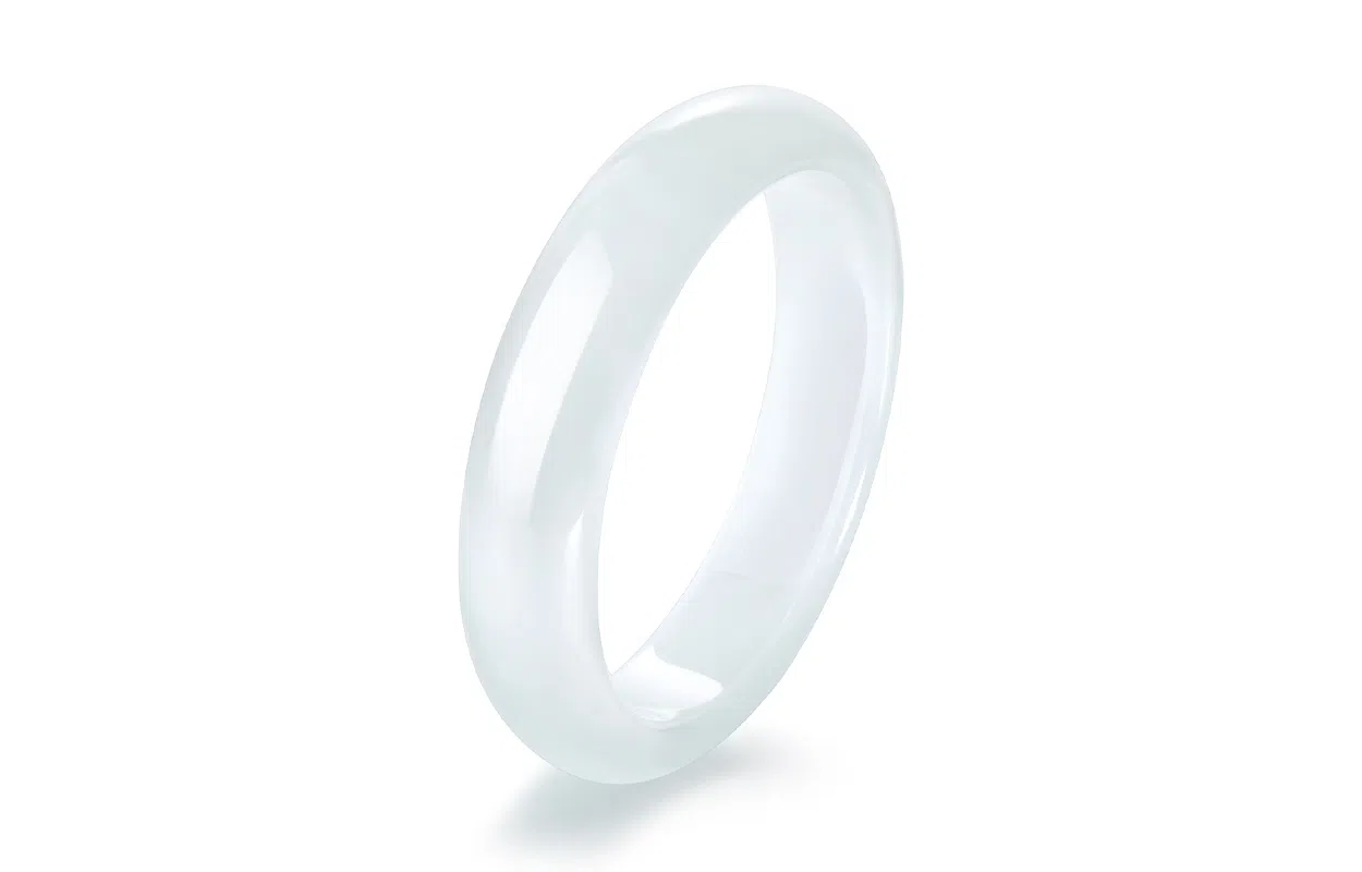 百利金 轻奢 高级感精致 优雅气质 小众设计感国潮新中式复古手饰 猫眼石 玉石手镯 女款