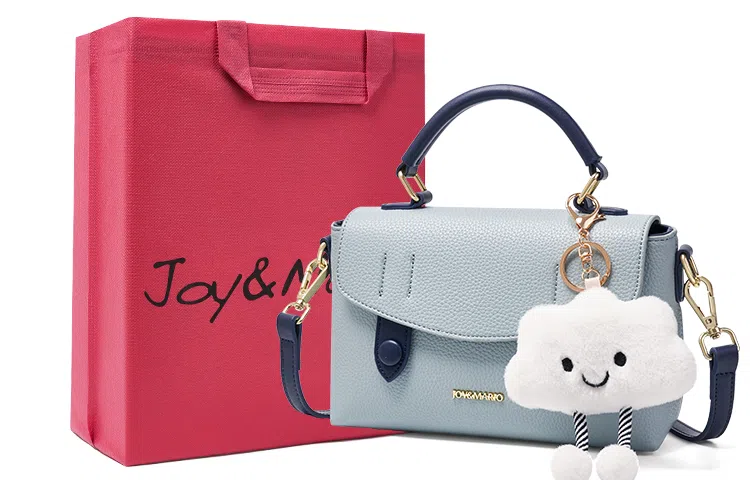 快乐玛丽女包高颜值小方包优雅气质手提包大容量斜挎包时尚百搭单肩包实用女士包包简约通勤包学生包 女款 小号 多色