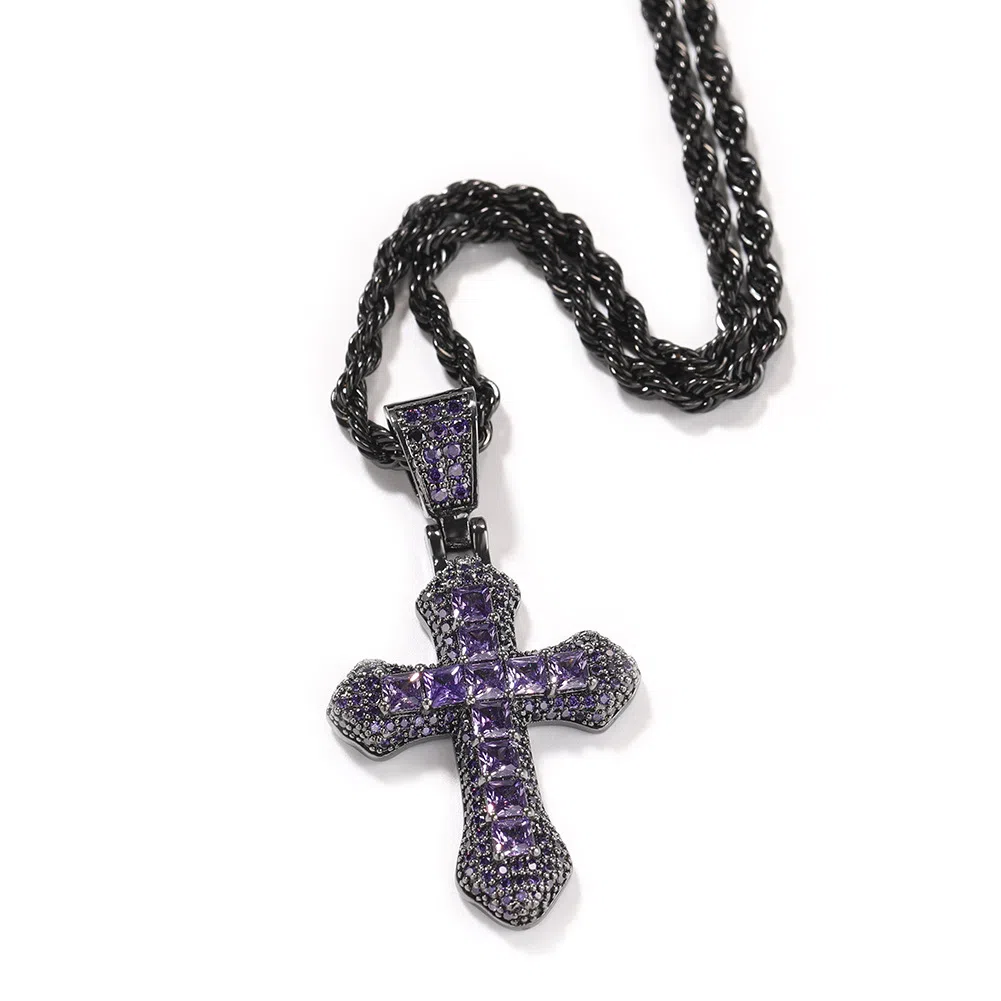 KING OF BLING Cross Pendant