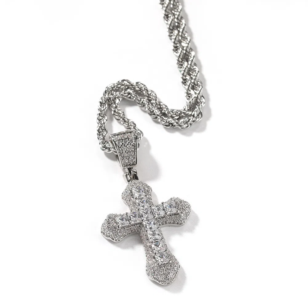 KING OF BLING Cross Pendant
