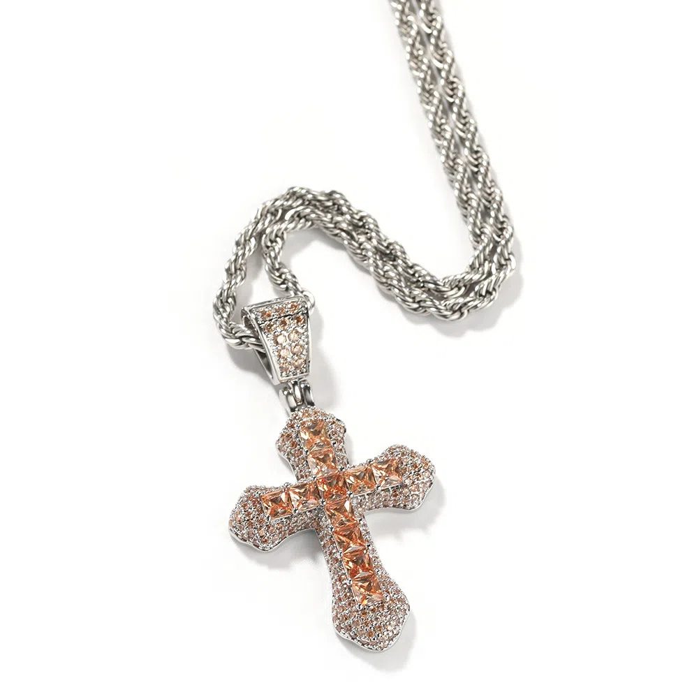 KING OF BLING Cross Pendant