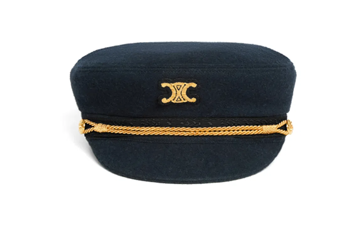 Celine Sailor Hat Navy